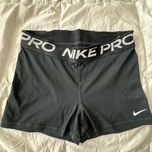 Nike Pro Women's Athletic Black Shorts